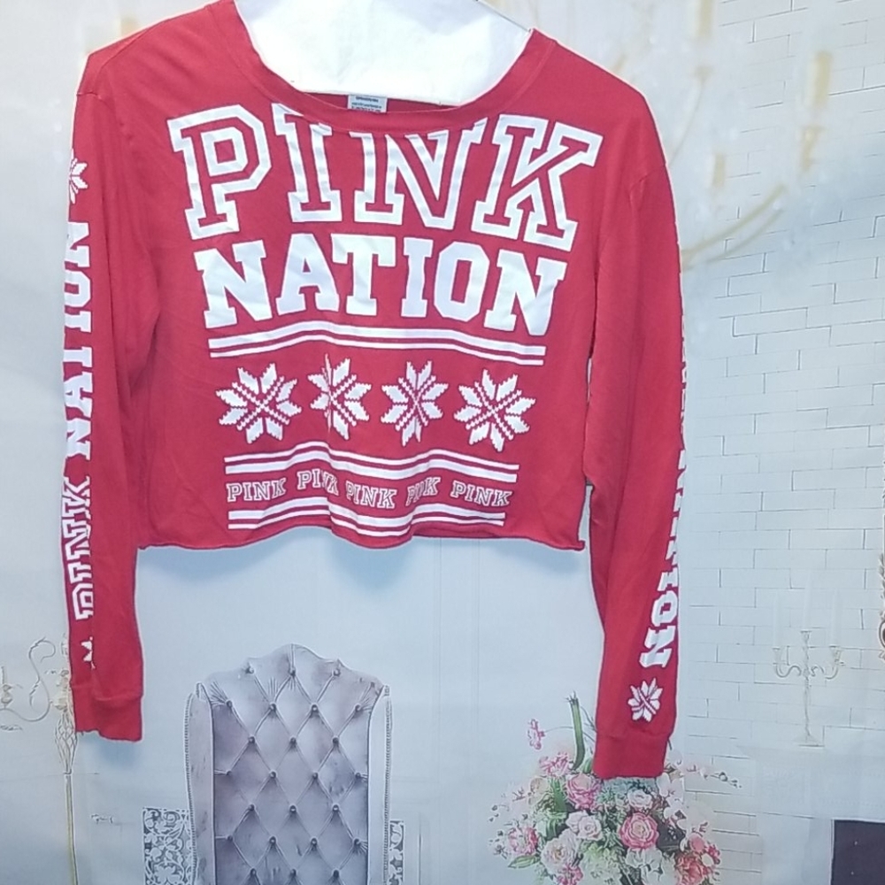 VICTORIA SECRET PINK CROP TOP